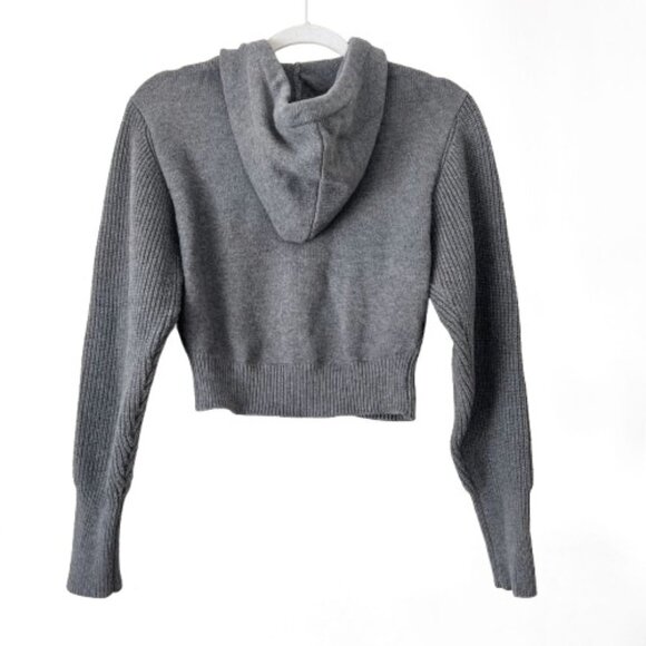 NEW Zara Bomber Style Hooded Cardigan, Size S - Picture 9 of 16